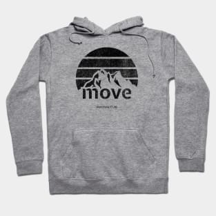 Move Mountains Distressed Hoodie